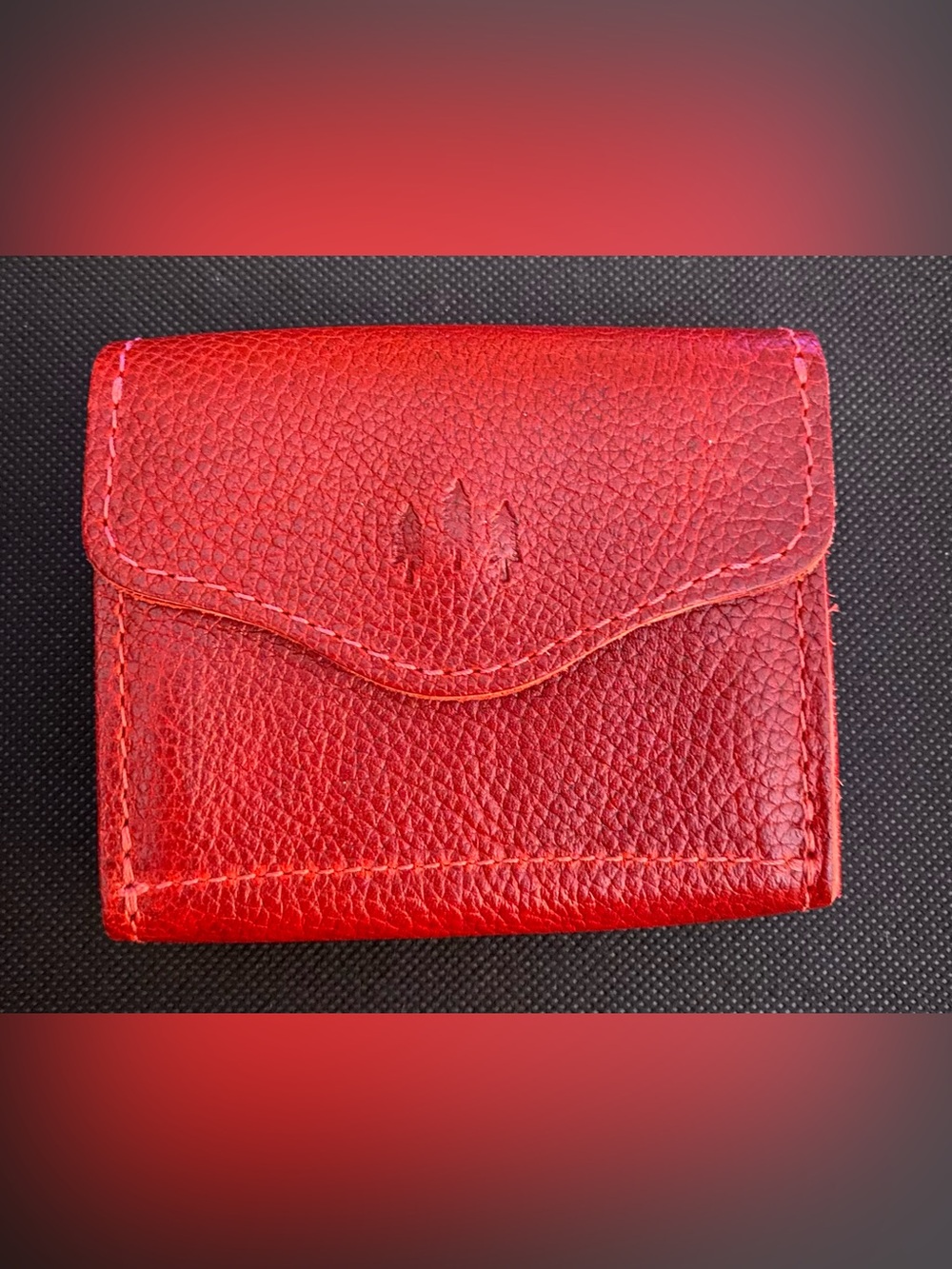 Portland Leather Goods small Bozeman wallet - Burgundy
